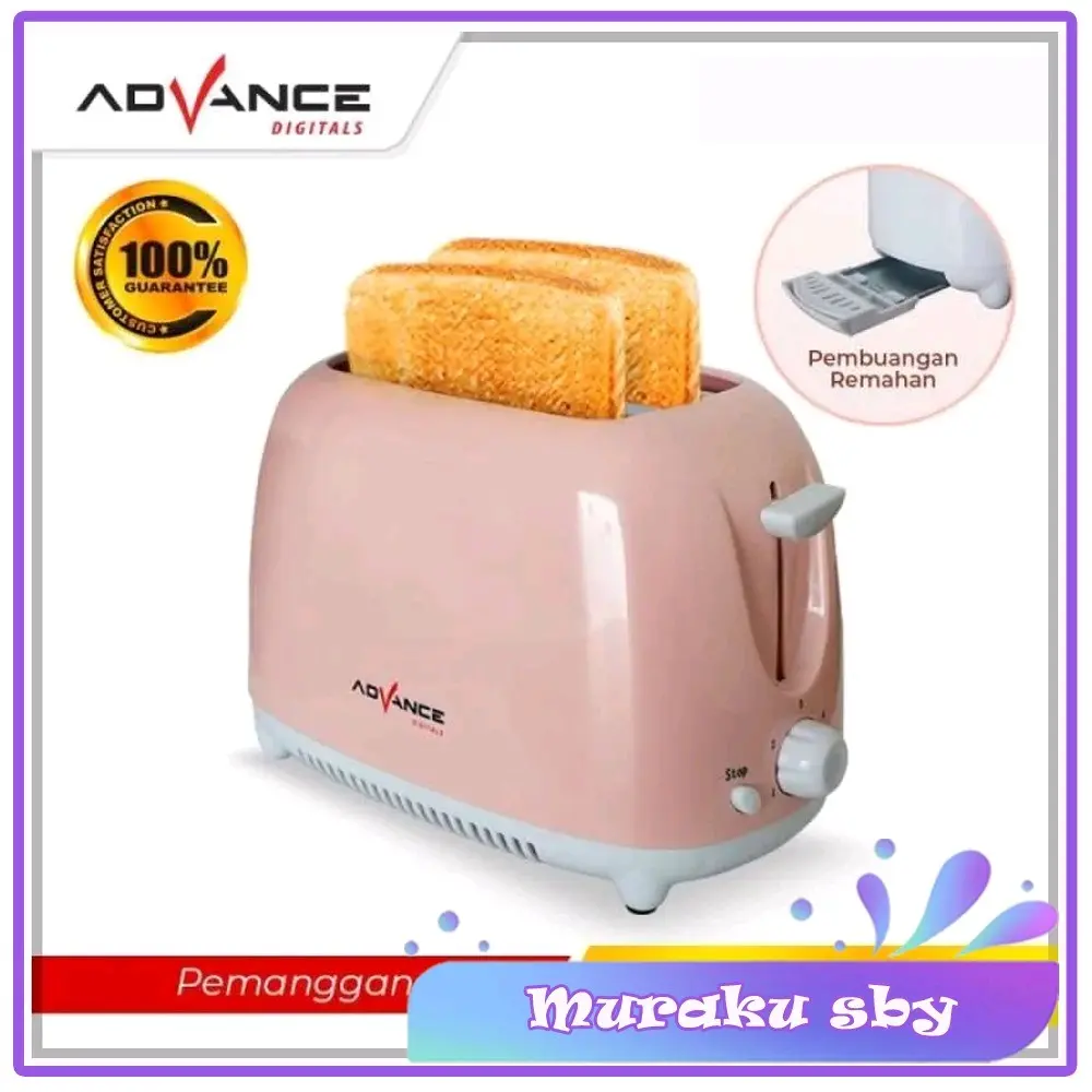 Pemanggang Roti Listrik / Toaster Roti Advance T 8866