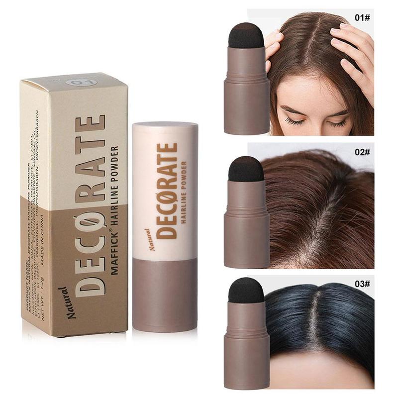 Product Introduction of Hairline Powder Hairline Retouching Powder Hairline Powder  Hair Line Shadow Powder Hair Concealer Volumizing Hair 23