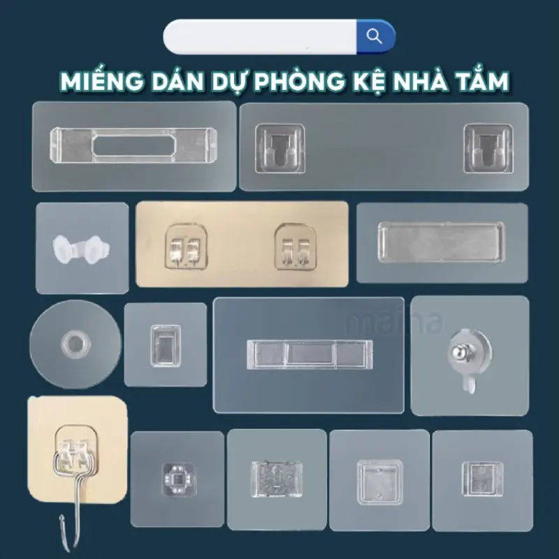 Miếng Dán Dự Phòng Kệ Dán Tường Kệ Tam Giác, Kệ Chữ Nhật