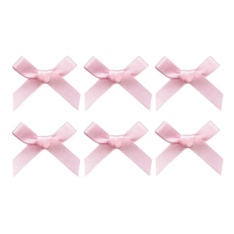 Mini Hair Bow Clips Delicate Satin Bow Hair Barrettes Kawaii Hair Accessories for Women Girls