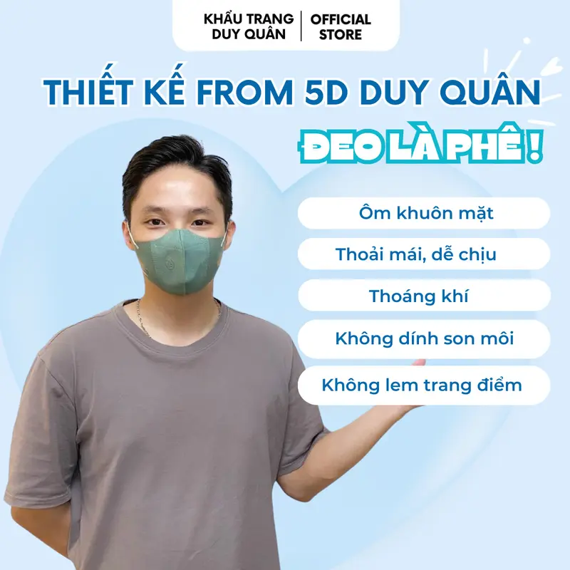 200 Chiếc Khẩu Trang 9A Duy Quân, 5 Lớp Kháng Khuẩn Dành Cho Người Lớn, Chống Tia UV, Bụi Mịn 1