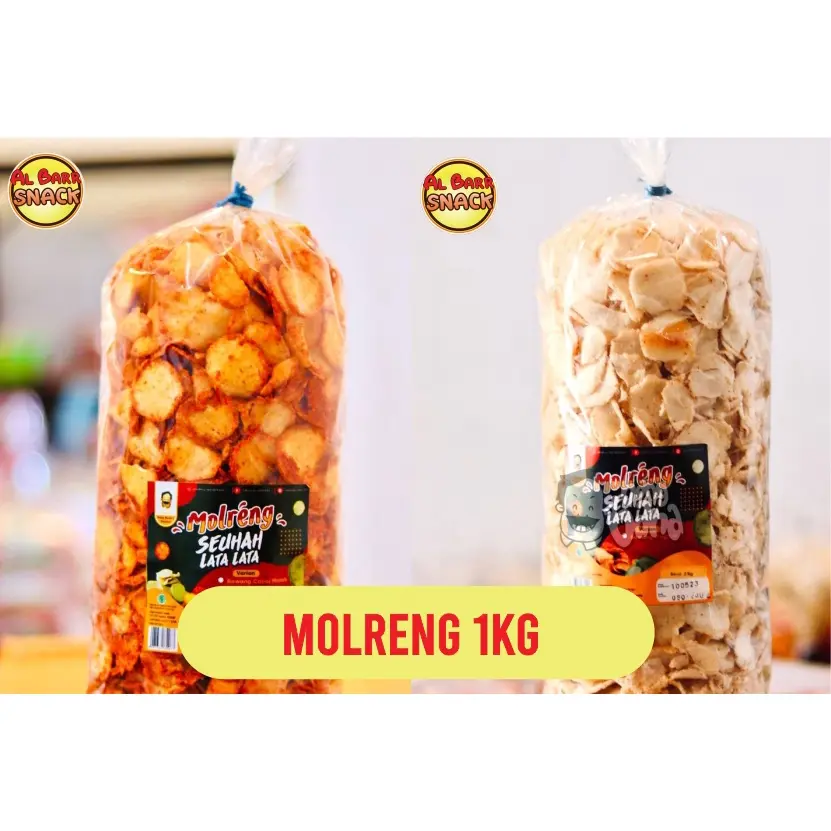 Seuahlata lata Molreng Keripik Kemasan 1KG (1000gram) Molring Bawang Camilan