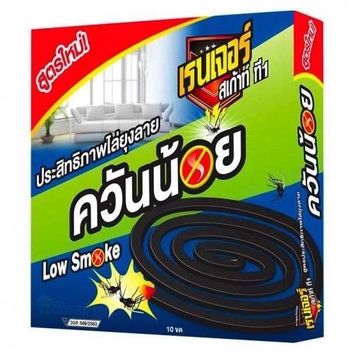 Combo 10 Hộp Nhang Đuổi Muỗi LOW SMOKE Ít Khói,Dạng Khoanh Thái Lan, (Hộp 12 khoanh)