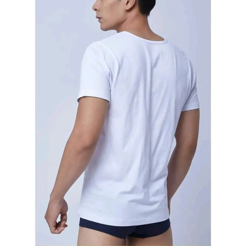 Combo 5 áo lót nam có tay Ledatex 100% cotton 1