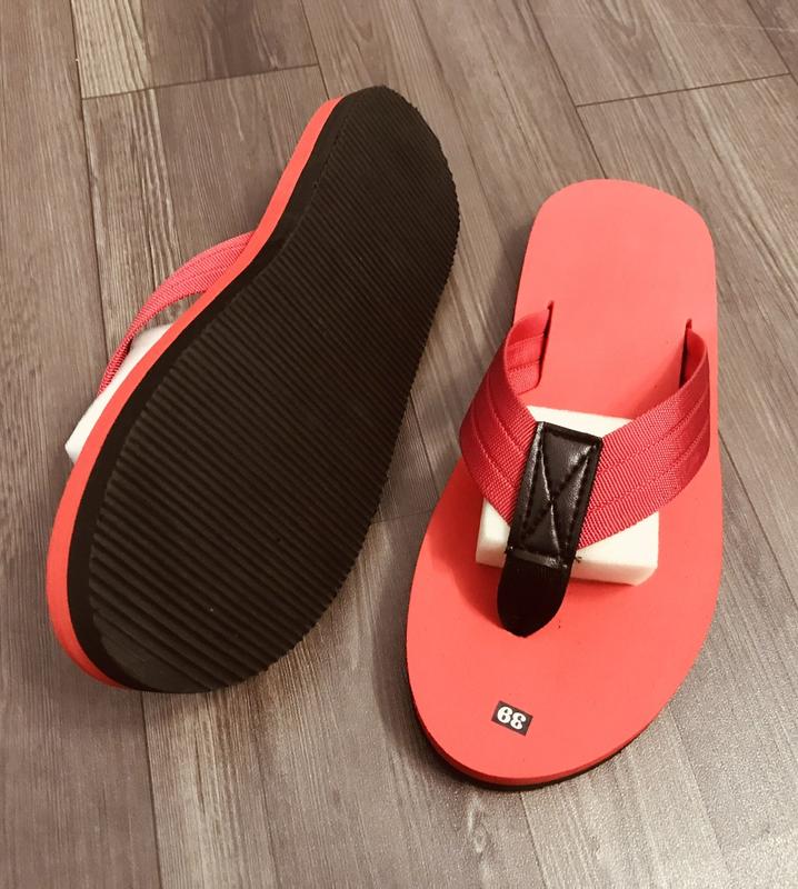 Dép xỏ ngón nam nữ đế xốp quai dù 3 sọc, size 36-44, đầu tròn - Slipper, Đế Bằng DéP Cao Su Đồng dép dsq tông 2
