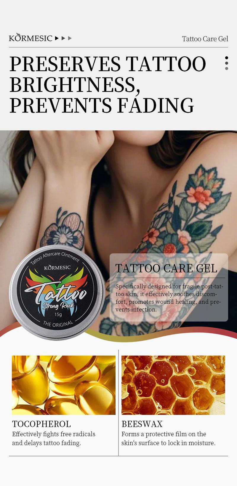 Product Introduction of Tattoo Care Gel Care Gel Moisturizing Gel 5