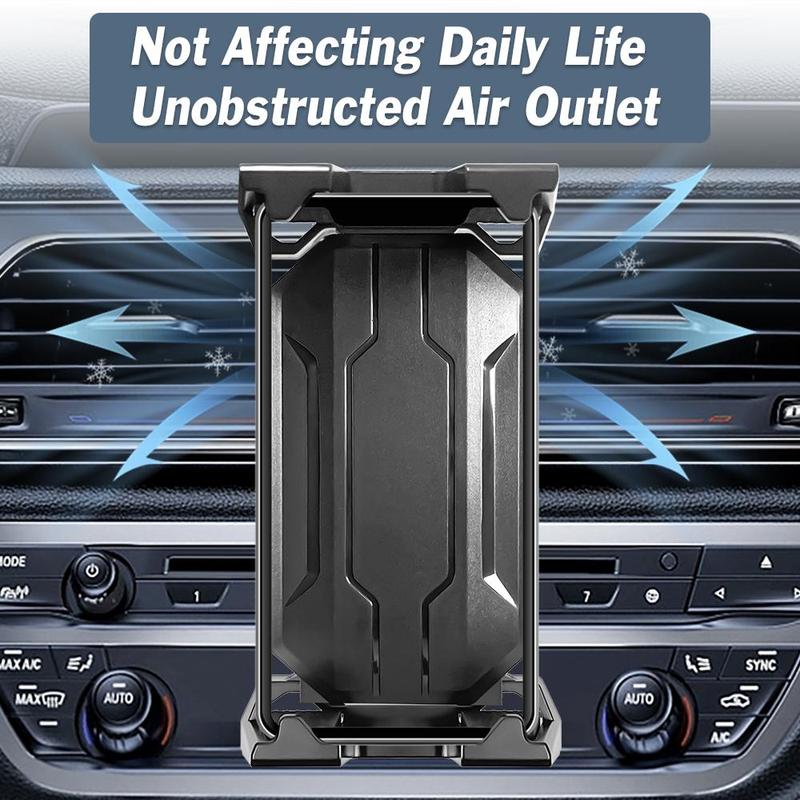 360° Rotatable CD Port Car Phone Holder, Durable & Stable Phone Holder for Car, Universal Car Phone Holder Mount for CD Player Slot, Compatible with 4.7-14 Inch Smartphones & Tablets 7