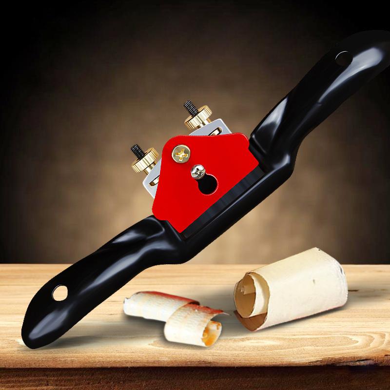 Bào Gỗ Đỏ Đen Lưỡi Thép Cầm Tay Mini 4
