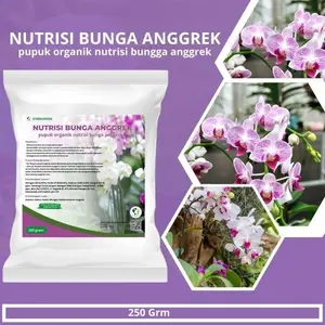 Pupuk Anggrek Booster Organik Pelebat Bunga Anggrek Terbaik Cepat Penyubur Tanaman Serbuk