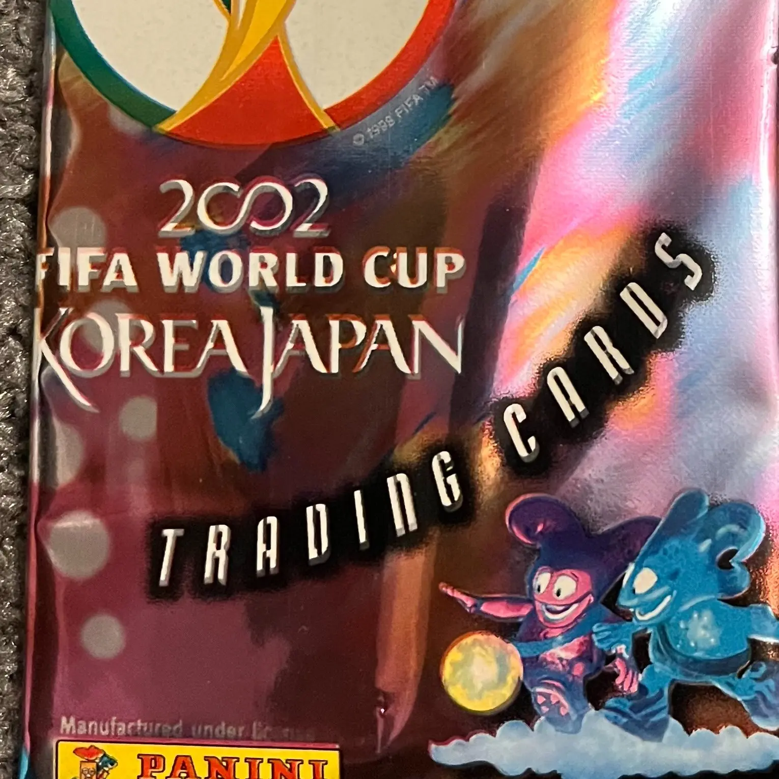 2 x packs  panini 2002 world cup hobby Korea/Japan Card 2 x packs  - Trading Cards