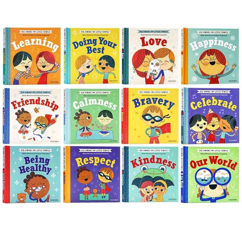 Product Introduction of original Big Words For Little People Series By Helen Mortimer  Empowering Words That Help Children To Express Their Emotions 29