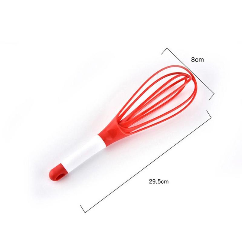 Product Introduction of New PP Rotary Egg Beater Stainless Steel Hanging Hole Design Gravy Whisk Rotatable Kitchen Utensil for Kitchen, Cooking 20