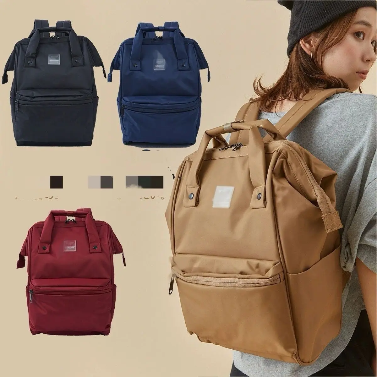 Ba Lô, Hàng Mới Về, Chất Liệu Nylon, Dung Lượng Lớn, Thích Hợp Cho Học Sinh, Nam Và Nữ, Túi Đi Học, Phong Cách Hợp Xu hướng, Thích Hợp Cho Du Lịch, Ba Lô Máy Tính, Túi Mẹ Ưa Nhìn