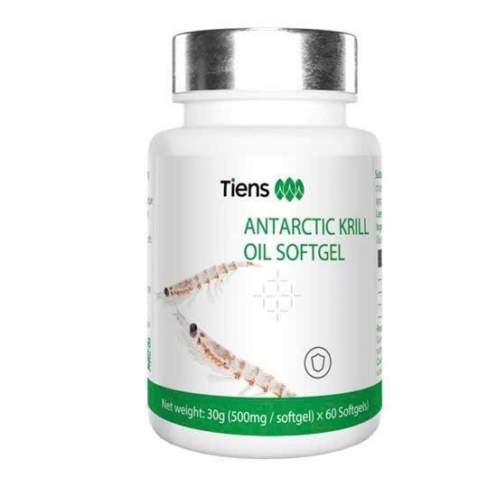 Dầu Nhuyễn Thể Thiên Sư Tiens Nam Cực Antarctic Krill Oil Softgel 60 Viên BomVeoShop Thực Phẩm Bảo Vệ Sức Khoẻ
