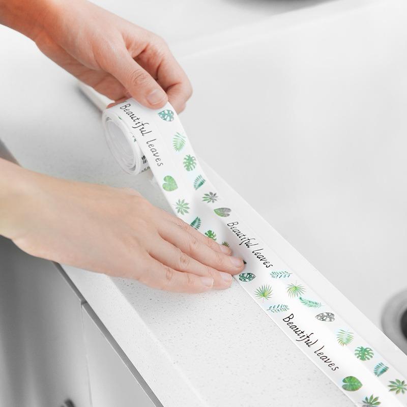 Băng Dính, Meisew, Chống Nấm Mốc, Chống Thấm Nước, Thích Hợp Cho Nhà Bếp Và Phòng Tắm, Cho Khe Hở Bồn Rửa, Dải Nhà Vệ Sinh, Góc Tường Phòng Tắm, Dải Niêm Phong 3