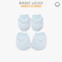 Gambar FLUFFY Sarung Tangan Dan Kaos Kaki Rib Bayi Biru (Isi 3 Pcs) STKR BRU NB - BIRU dari Fluffy Baby Store Kota Administrasi Jakarta Timur 2 Tokopedia