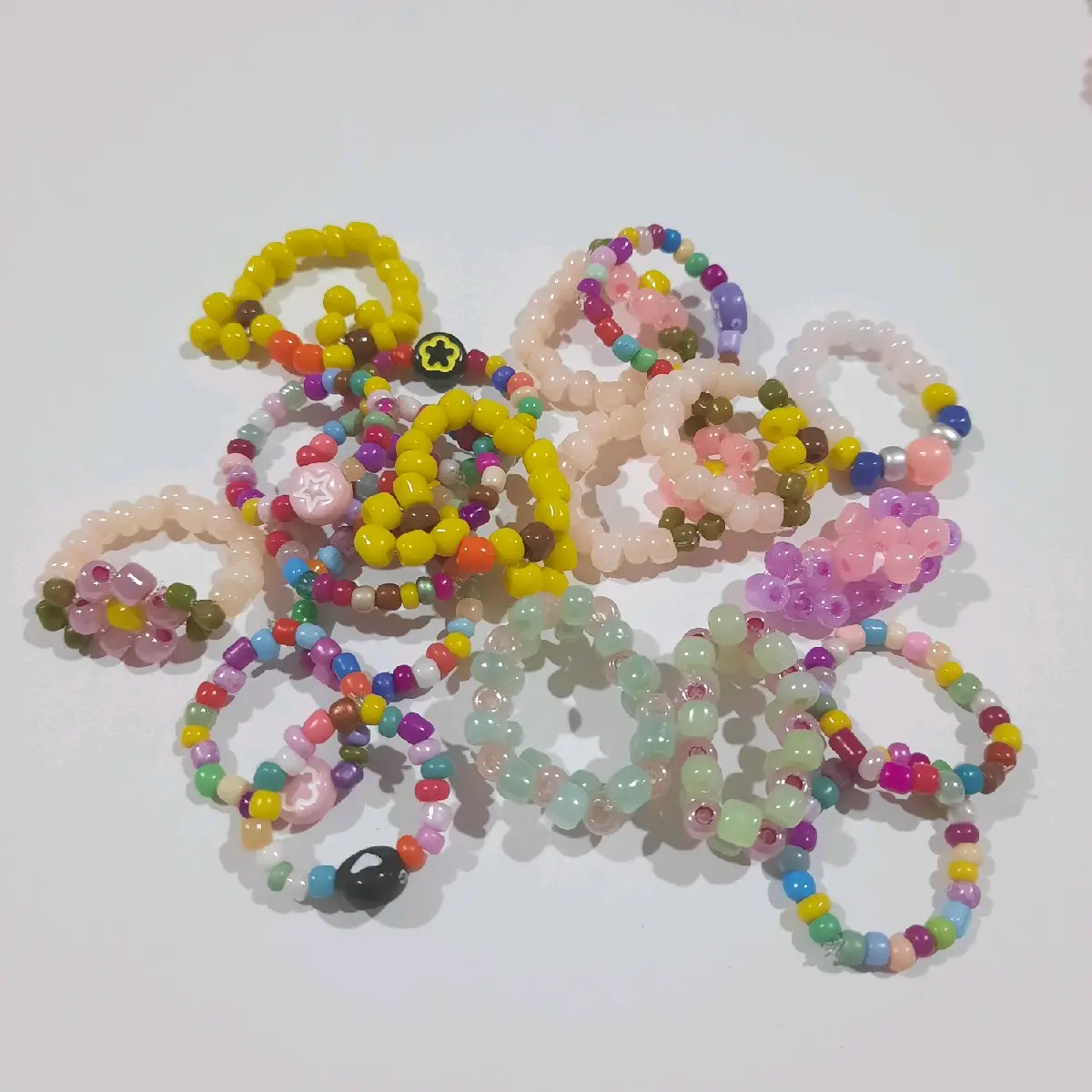 Cincin manik manik / Beaded Rings
