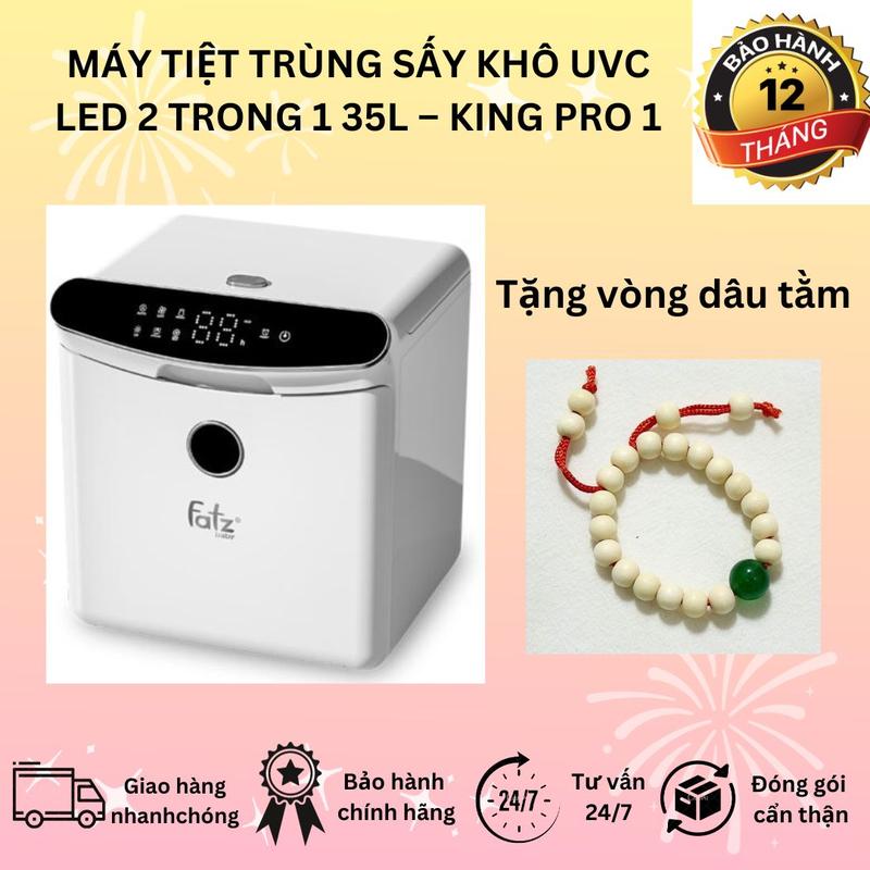  MÁY TIỆT TRÙNG SẤY KHÔ UVC LED 2 TRONG 1 35L – KING PRO 1 