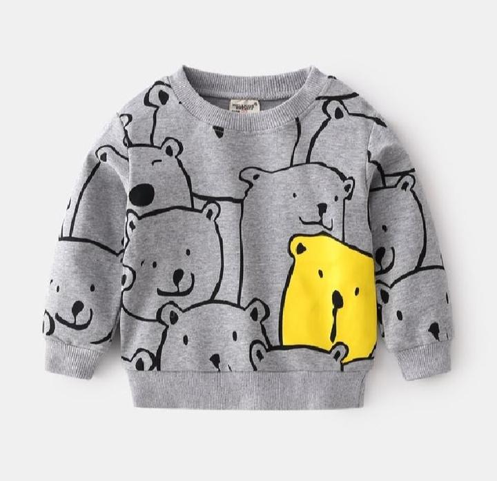 Product Introduction of SWEATER CREWNECK ANAK USIA 1-8 THN KARAKTER KARTUN 2