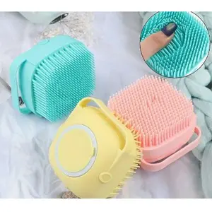 Spons Mandi Sikat Punggung dan Badan Bahan Silikon Bisa Bayar Di Tempat Bayi Brush