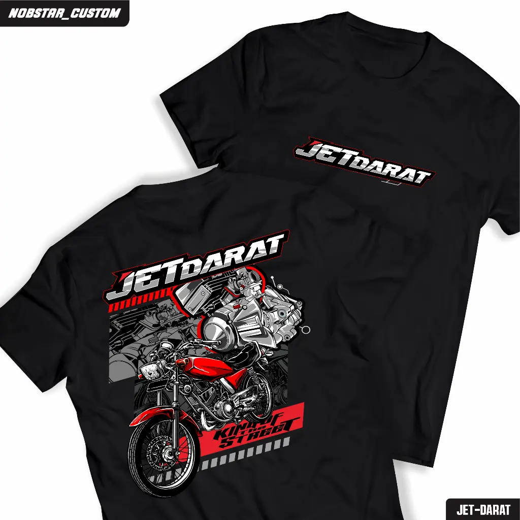KAOS MOTOR RX KING - JET DARAT KING STREET ~ KATUN 24S