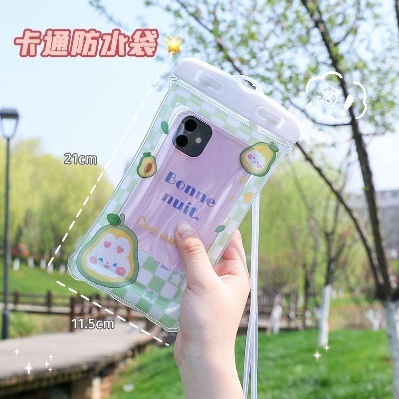 Túi bọc điện thoại chống nước viền phao nổi trên nước dùng khi đi mưa đi bơi đi du lịch nhiều hình thù 3