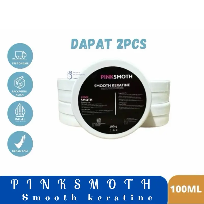 [ISI 2 PCS] PELURUS RAMBUT TANPA CATOK  KERATIN Pelurus Rambut Travel Size 100ML