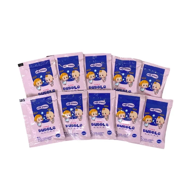 Dung Dịch Tạo Bong Bóng 1 Bịch 10ML Dùng Cho Máy Pháo Hoa Bong Bóng