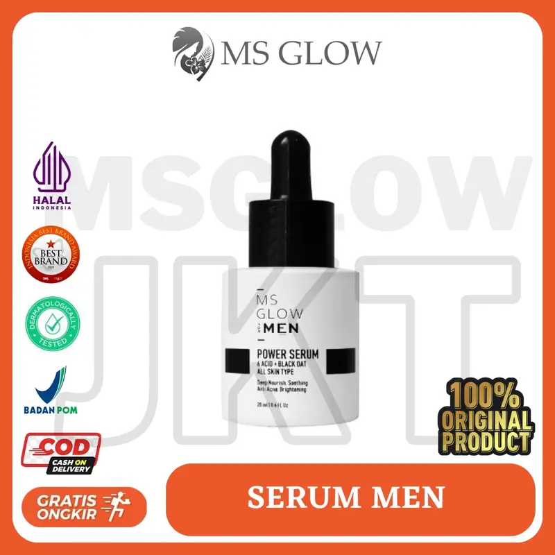 Ms Glow Power Serum Men Ber Barcode 0
