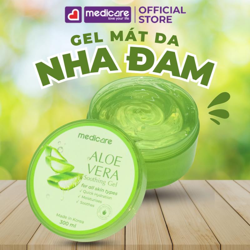 Gel mát da nha đam MEDiCARE 300ml