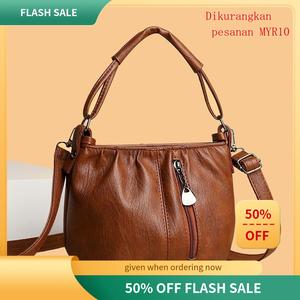 Beg Kecil Tekstur Kulit Tulen, Beg Tangan Bahu Tunggal, Untuk Wanita Pertengahan Umur dan Warga Emas, Pelbagai fungsi, Beg Silang Ibu, 2025 beg  grab beg  jalan Handbags mini  tahan kalsom mini  tahan nak  beli  tekan  beg  kuning Korean Fashion Sling Bag