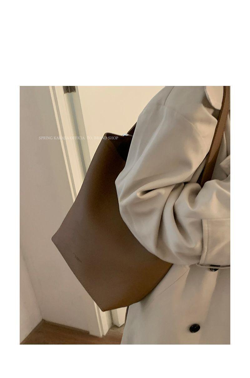 Product Introduction of Beg Ketiak, Gaya Retro, Untuk Wanita, Fesyen Baharu 2024, Beg Baldi Korea, Serba guna, Kapasiti Besar, Beg Tote Bahu Bags Totebag 17