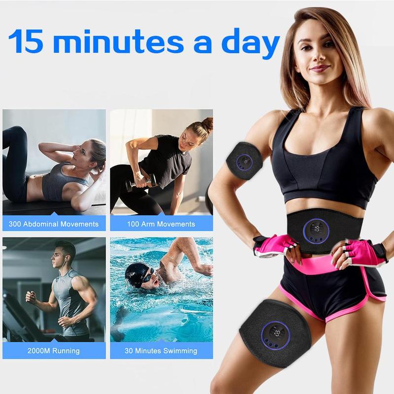 Product Introduction of Waist & Abdominal Massage Belt, Portable Waist Massage Belt, Multi-part Exercise Belt, Fitness Equipment for Home Gym 4