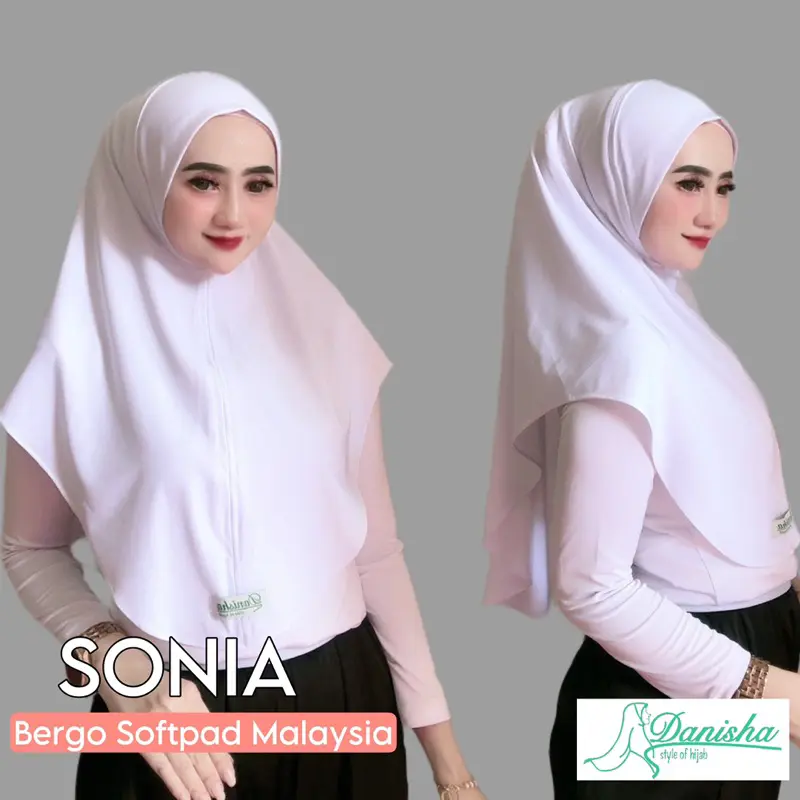 SONIA Kerudung Softpad Malaysia 3