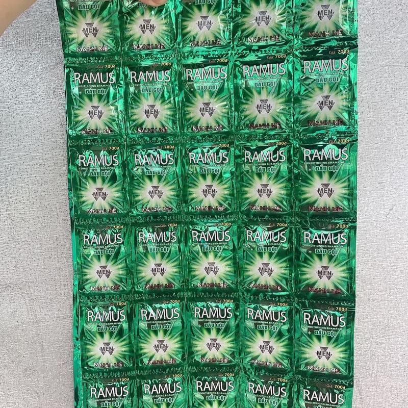 60-120-240 gói Dầu gội RaMus (mỗi dây dây 24 gói ) Chăm Sóc Tóc Dưỡng Tóc 1