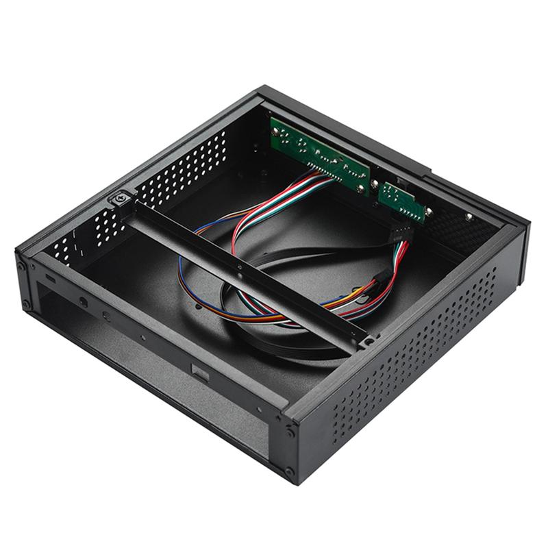 ITX Computer Case TX02 Mini Desktop Case Industrial Control HTPC Case 4