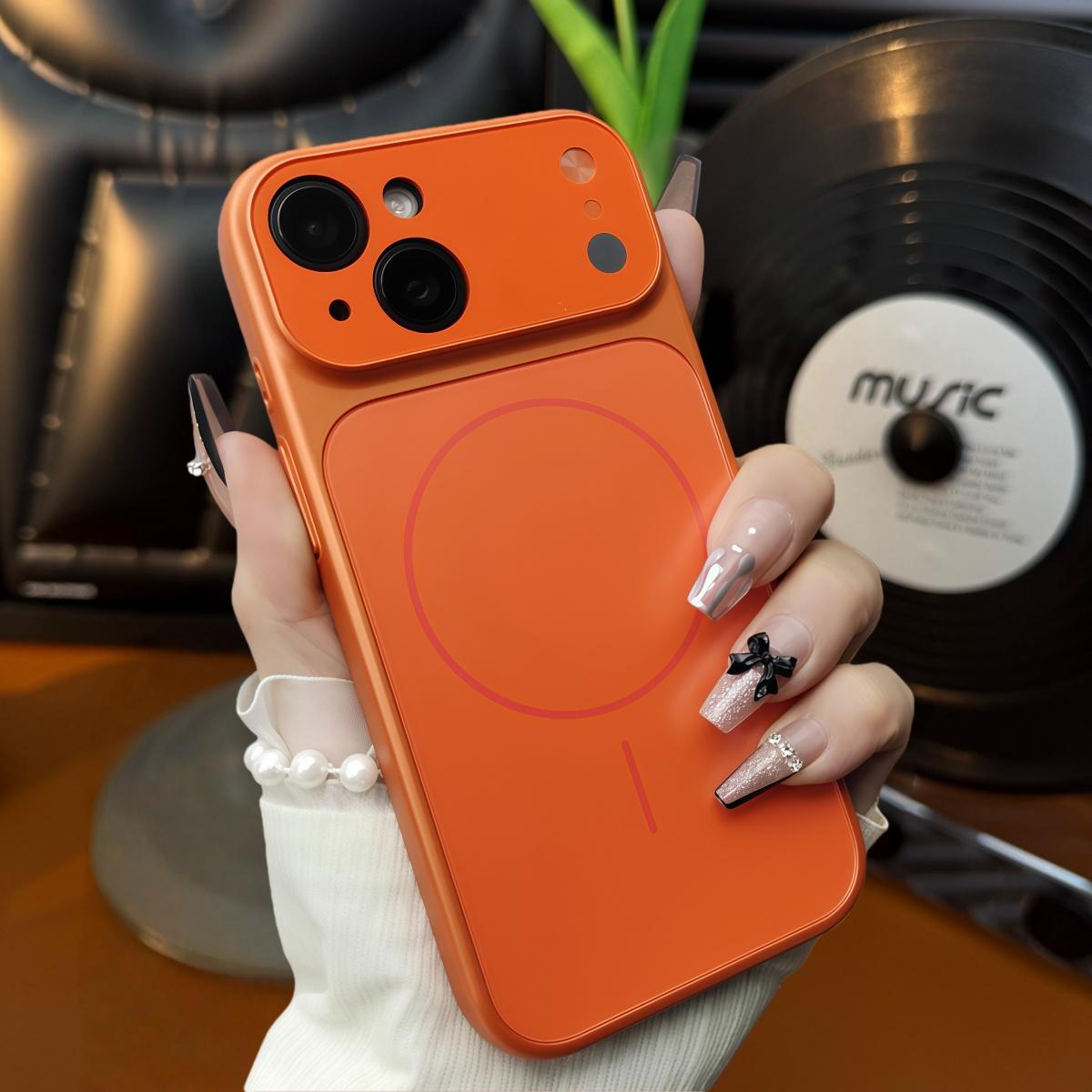 Casing HP Kaca Full Coverage Lensa Jendela Besar Segera Jadi Seri 17 untuk iPhone 13 14 15 16 17 pro max