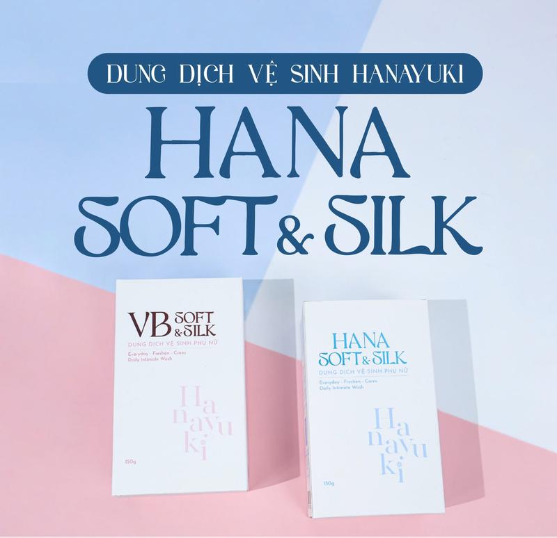 Dung dịch vệ sinh phụ nữ Hanayuki Hana Soft Silk 150g 3