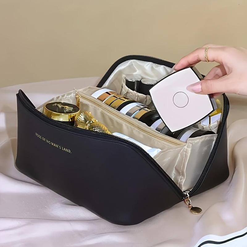 Large Capacity Makeup Bag, Portable Travel Toiletry Bag, Waterproof Makeup Bag with Compartment, Multifunctional Toiletry Bag for Travel 4