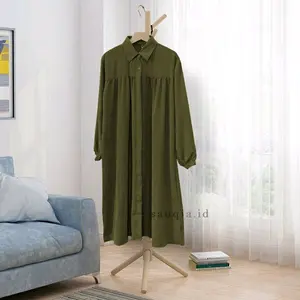 Azkia tunik crincle atasan tunik muslim masakini Crinkle