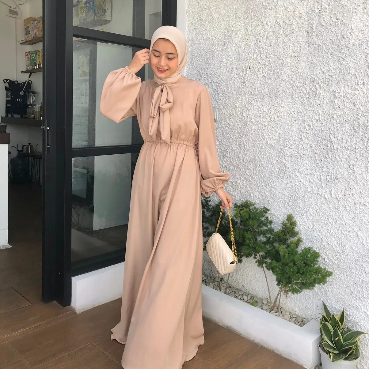 Nadya Dress | Gamis Kondangan Trendy
