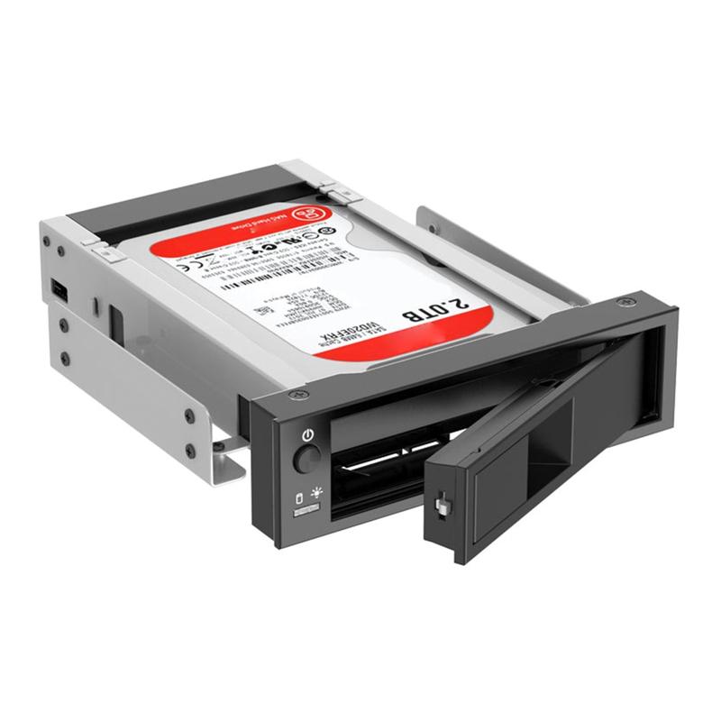 Product Introduction of 1106SS Trayless Hot Swap Mobile Rack ROM 3.5inch Internal Hard Drive SSD Adapter Hard Drive SSD Conversion Frame 45