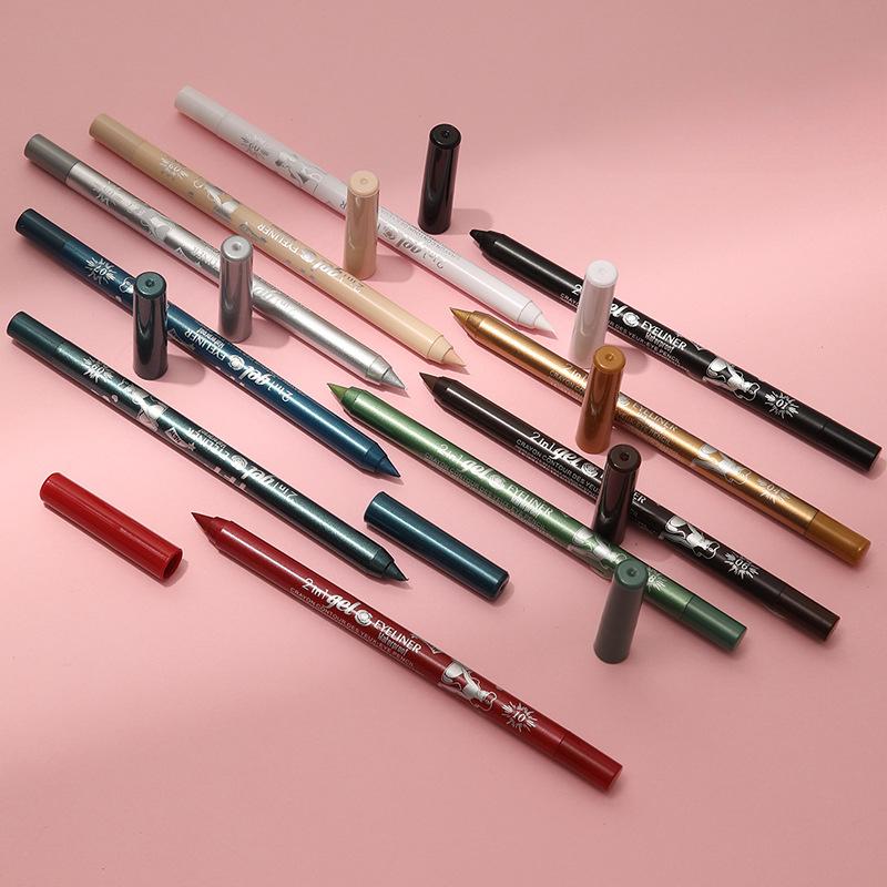 New Durable Concealer Waterproof and Sweat Resistant Eyeliner Gel Pen Lipliner 4