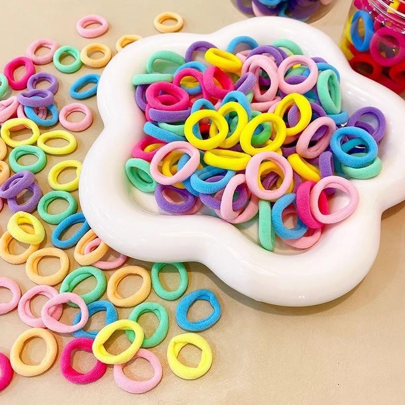 Product Introduction of Dây Buộc Tóc Co Giãn Cho Trẻ Em, 200 Chiếc, Dây Cao Su Cho Bé, Dành Cho Trẻ Em, Kẹo Scrunchie Dây Buộc Tóc, Kẹp, Băng Đô, Phụ Kiện Tóc Cho Bé Gái 8