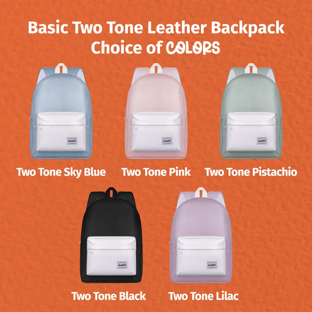 Paddy Basic Leather Backpack - Paddybag Tas Ransel Kulit Sekolah ...