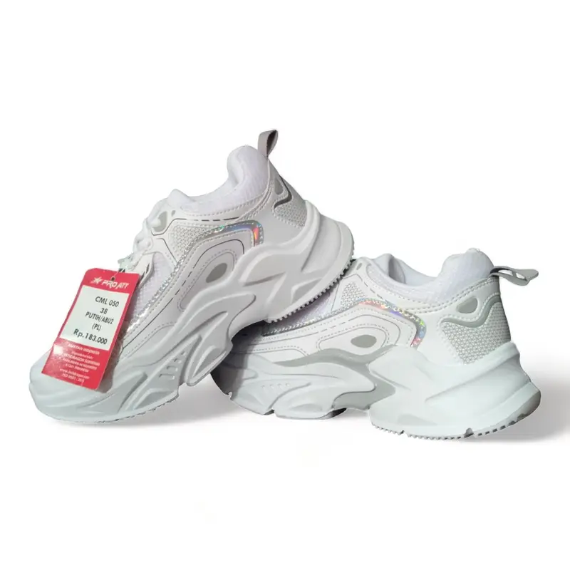 PRO ATT CML 050 Sepatu Olahraga Casual Wanita Sneakers Shoes Cewek Warna Putih 0