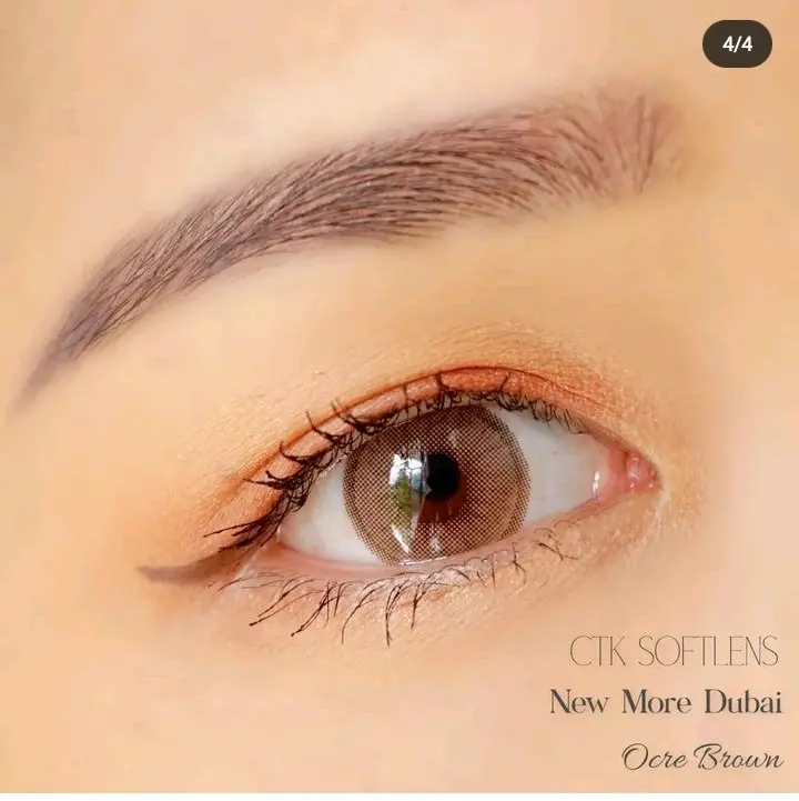 Softlens New More Dubai Series Ocre (dia : 14.5mm) 1