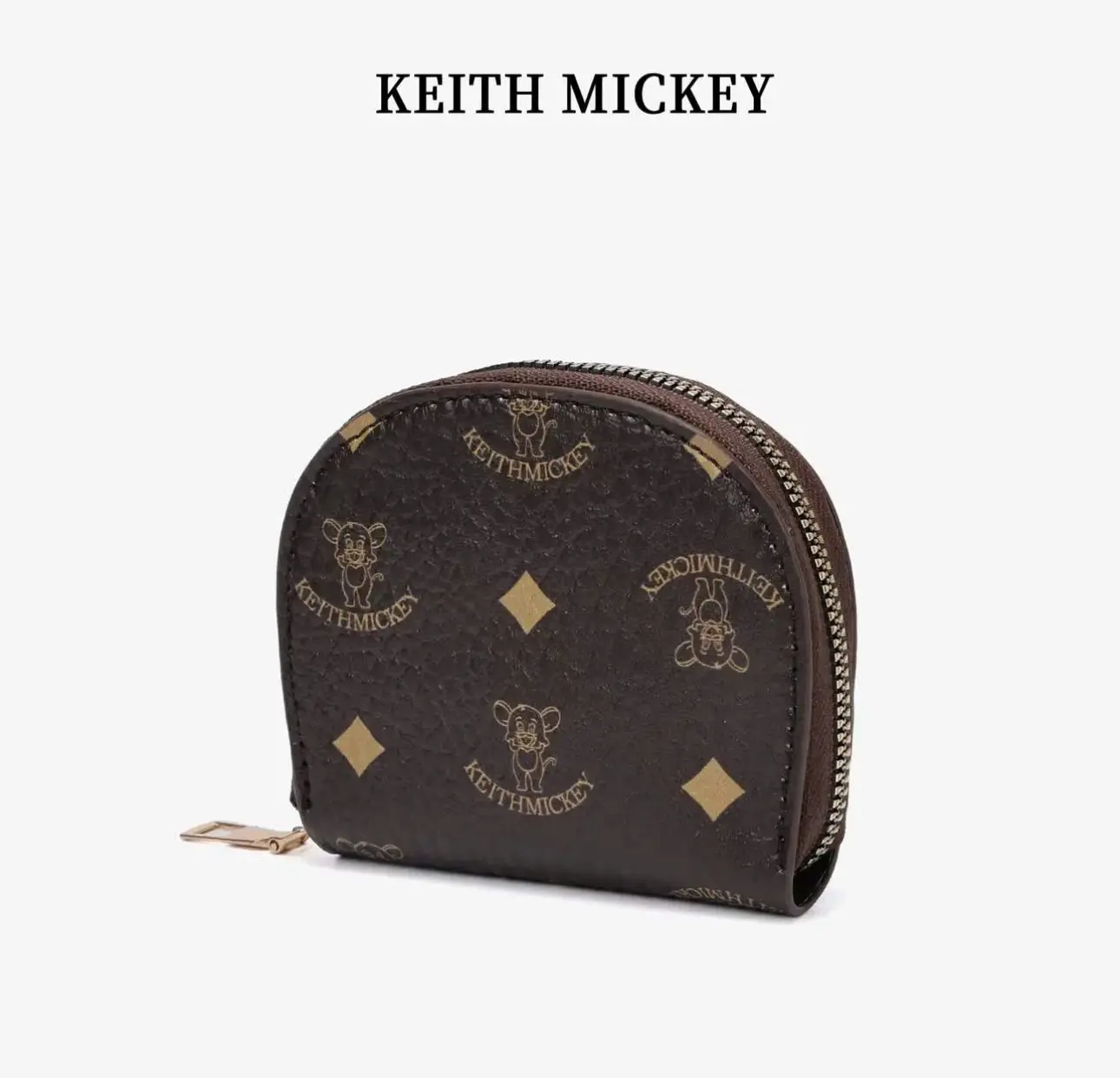 VÍ KEITH MICKEY - Ví Nữ Thời Trang Thương Hiệu Cao Cấp, Chất Liệu Từ Da Sang Trọng Thanh Lịch, Nhỏ Gọn Nhiều Ngăn Đựng Thẻ Tiện Lợi
