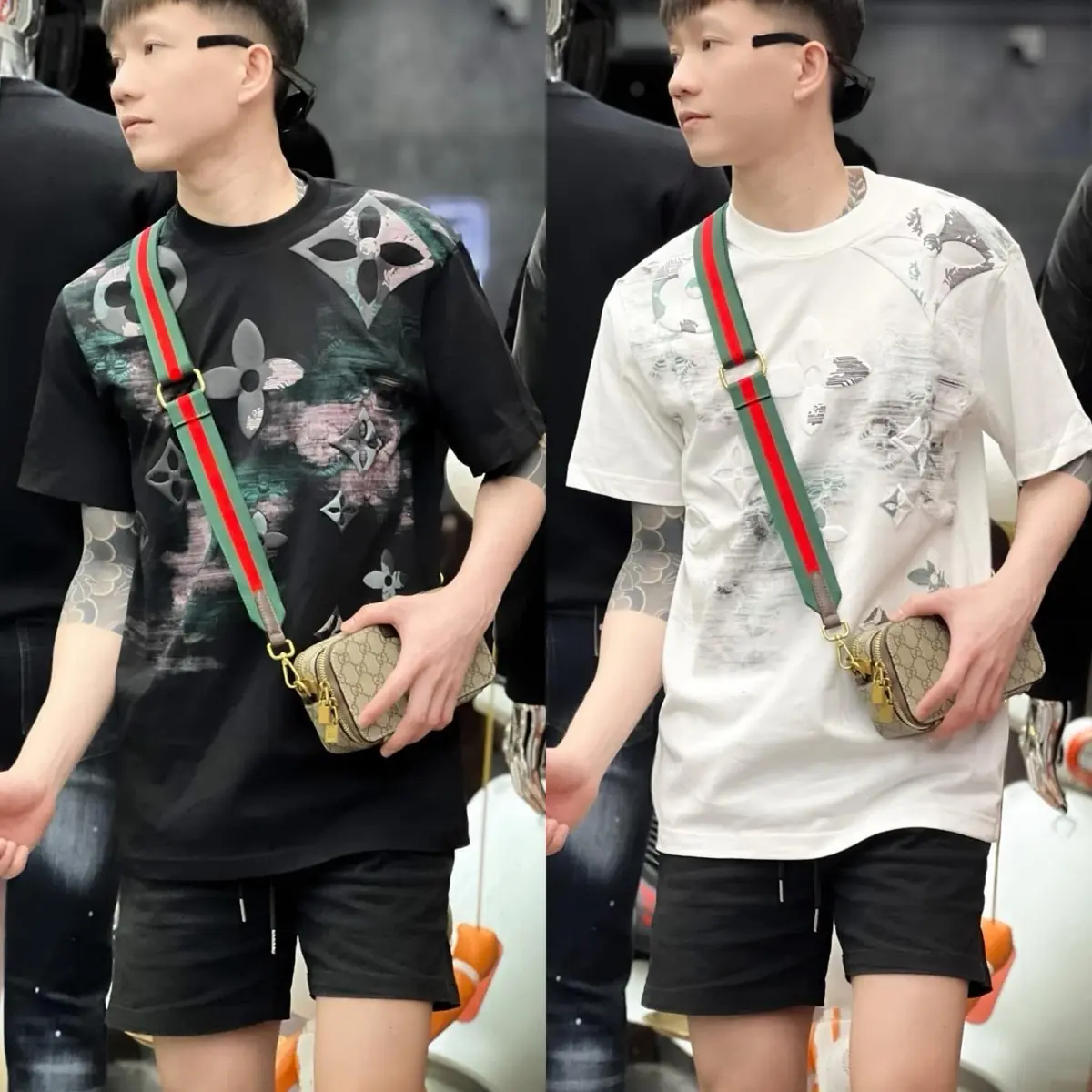Áo Thun Nam Nữ , Hoạ Tiết In Dập Vân Nỗi Chất Cotong  Cổ Tròn Unisex
