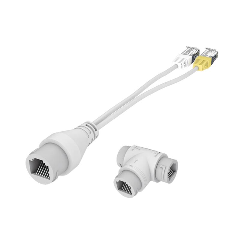 Three-way RJ45 Connector POE Splitter For Camera Router Wrieless Security Camera 0